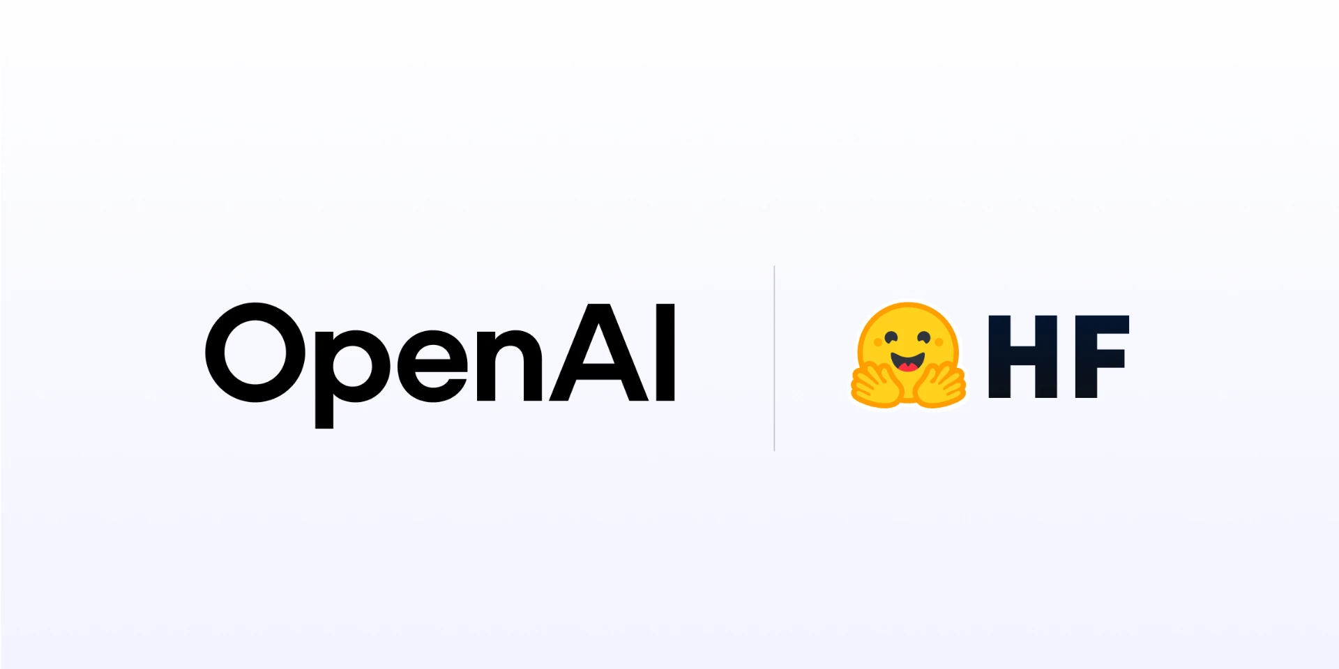 OpenAI and Hugging Face logos